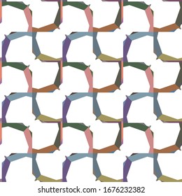 Abstract background texture in geometric ornamental style. Seamless design.