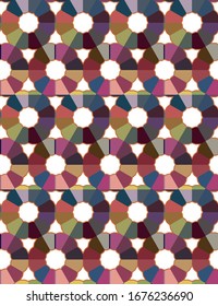 Abstract background texture in geometric ornamental style. Seamless design.