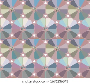 Abstract background texture in geometric ornamental style. Seamless design.
