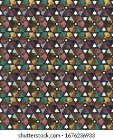 Textura de fondo abstracta en estilo ornamental geométrico. Diseño impecable.