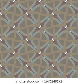 Abstract background texture in geometric ornamental style. Seamless design.
