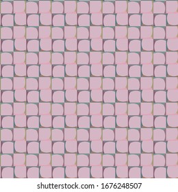 Abstrakte Hintergrundtextur im geometrischen Zierstil. Nahtloses Design.