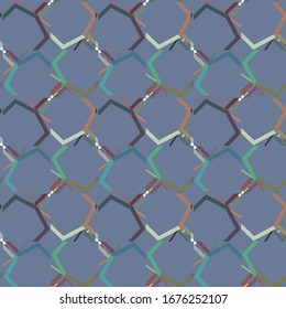 Abstract background texture in geometric ornamental style. Seamless design.