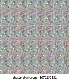 Abstract background texture in geometric ornamental style. Seamless design.
