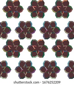 Abstract background texture in geometric ornamental style. Seamless design.