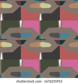 Textura de fondo abstracta en estilo ornamental geométrico. Diseño impecable.