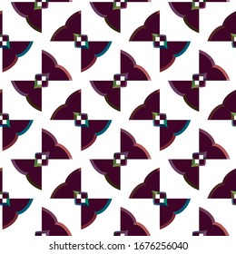 Abstract background texture in geometric ornamental style. Seamless design.