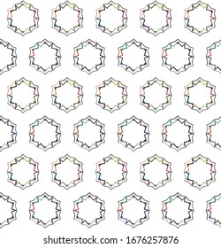 Textura de fondo abstracta en estilo ornamental geométrico. Diseño impecable.