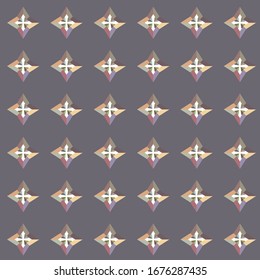 Abstract background texture in geometric ornamental style. Seamless design.