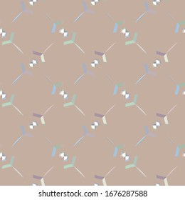 Abstract background texture in geometric ornamental style. Seamless design.