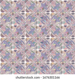 Abstract background texture in geometric ornamental style. Seamless design.