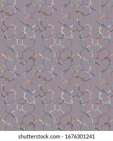 Abstract background texture in geometric ornamental style. Seamless design.