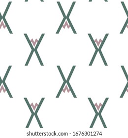 Abstract background texture in geometric ornamental style. Seamless design.
