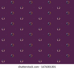 Abstract background texture in geometric ornamental style. Seamless design.