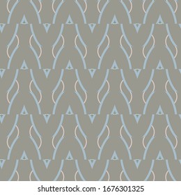 Abstrakte Hintergrundtextur im geometrischen Zierstil. Nahtloses Design.