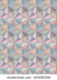 Abstract background texture in geometric ornamental style. Seamless design.