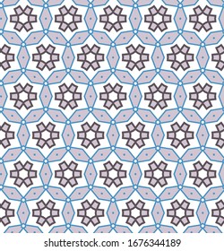 Abstract background texture in geometric ornamental style. Seamless design.
