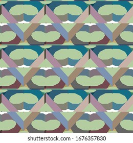Abstract background texture in geometric ornamental style. Seamless design.