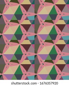 Abstract background texture in geometric ornamental style. Seamless design.