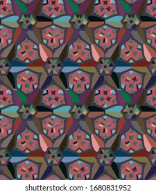 Textura de fondo abstracta en estilo ornamental geométrico. Diseño impecable.