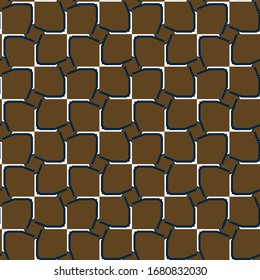 Abstrakte Hintergrundtextur im geometrischen Zierstil. Nahtloses Design.