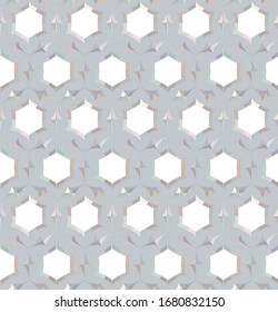 Abstract background texture in geometric ornamental style. Seamless design.