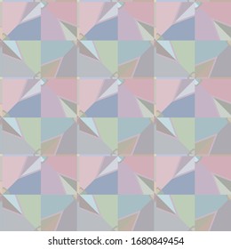 Abstrakte Hintergrundtextur im geometrischen Zierstil. Nahtloses Design.