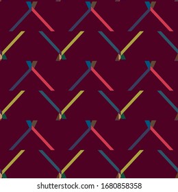 Abstract background texture in geometric ornamental style. Seamless design.