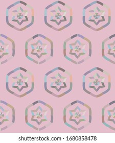 Abstract background texture in geometric ornamental style. Seamless design.