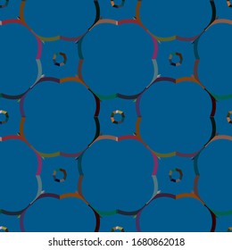 Abstract background texture in geometric ornamental style. Seamless design.