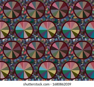Textura de fondo abstracta en estilo ornamental geométrico. Diseño impecable.