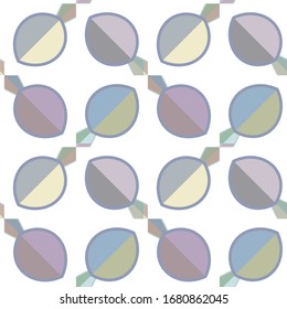 Abstract background texture in geometric ornamental style. Seamless design.