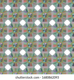 Abstrakte Hintergrundtextur im geometrischen Zierstil. Nahtloses Design.