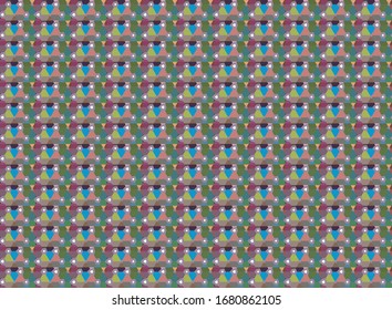 Abstract background texture in geometric ornamental style. Seamless design.