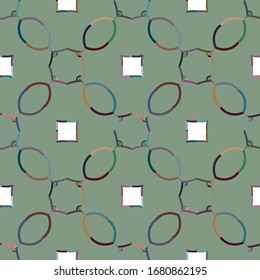 Abstract background texture in geometric ornamental style. Seamless design.