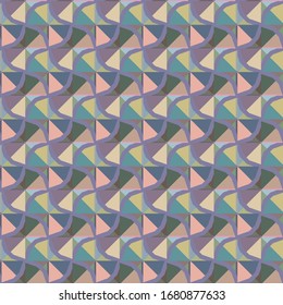 Abstract background texture in geometric ornamental style. Seamless design.