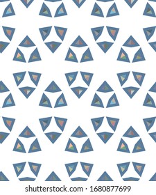 Abstract background texture in geometric ornamental style. Seamless design.