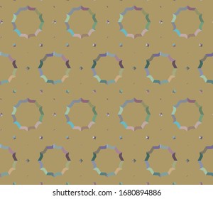 Abstract background texture in geometric ornamental style. Seamless design.
