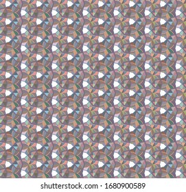 Abstrakte Hintergrundtextur im geometrischen Zierstil. Nahtloses Design.