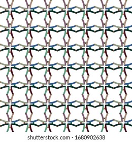 Abstract background texture in geometric ornamental style. Seamless design.