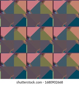 Abstract background texture in geometric ornamental style. Seamless design.