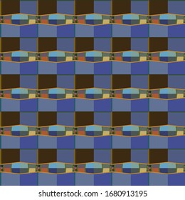 Abstract background texture in geometric ornamental style. Seamless design.