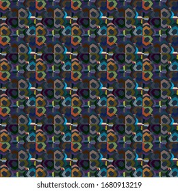 Abstract background texture in geometric ornamental style. Seamless design.
