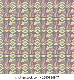 Abstract background texture in geometric ornamental style. Seamless design.