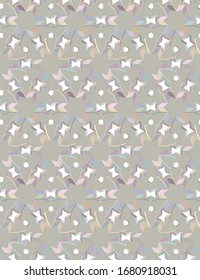 Abstract background texture in geometric ornamental style. Seamless design.