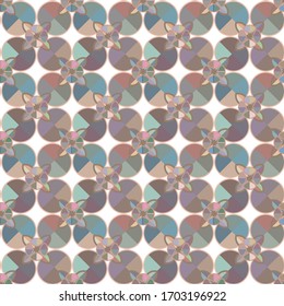 Abstract background texture in geometric ornamental style. Seamless design.