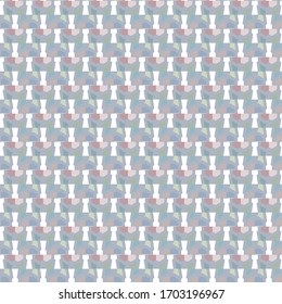 Abstrakte Hintergrundtextur im geometrischen Zierstil. Nahtloses Design.