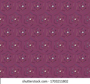 Abstract background texture in geometric ornamental style. Seamless design.