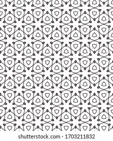 Abstract background texture in geometric ornamental style. Seamless design.