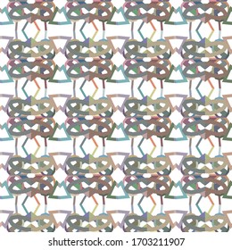 Abstract background texture in geometric ornamental style. Seamless design.